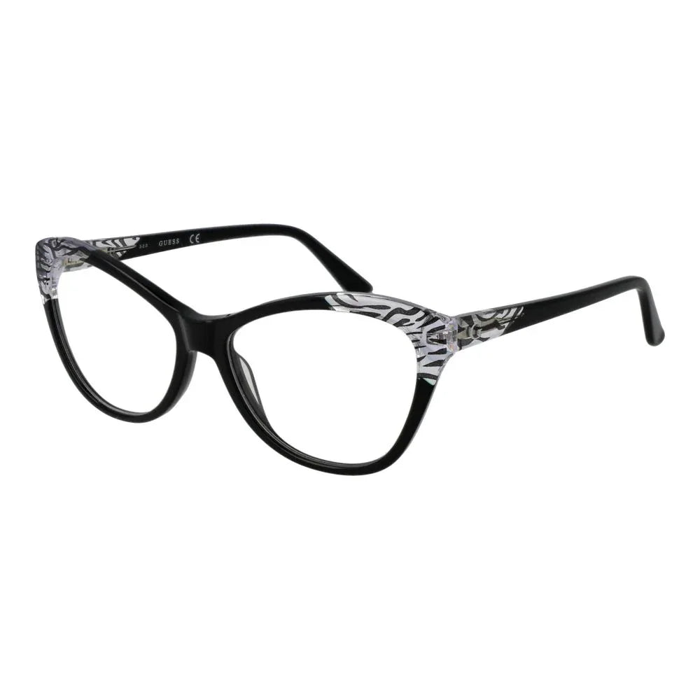 Guess Black Plastic Glasses (Frames) - Zeiniez
