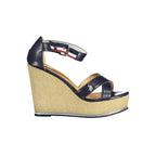 U.S. POLO ASSN. Blue Cotton Women Sandal - Zeiniez