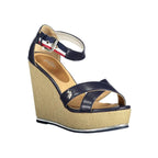 U.S. POLO ASSN. Blue Cotton Women Sandal - Zeiniez