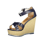 U.S. POLO ASSN. Blue Cotton Women Sandal - Zeiniez