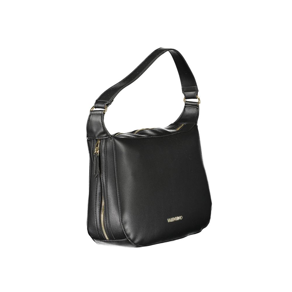 Mario Valentino Black Polyurethane Women Handbag - Zeiniez