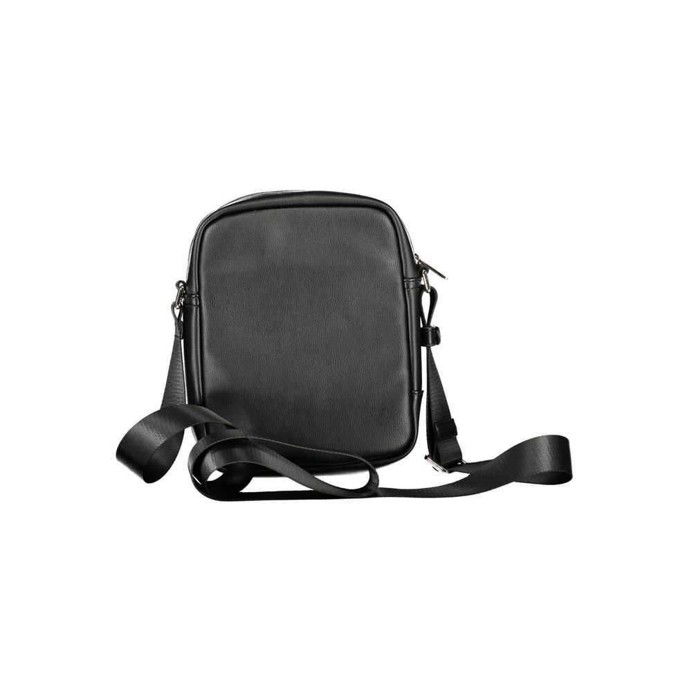 Bikkembergs Black Polyurethane Men's Shoulder Bag - Zeiniez