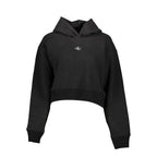 Calvin Klein Black Cotton Women's Sweatshirt - Zeiniez
