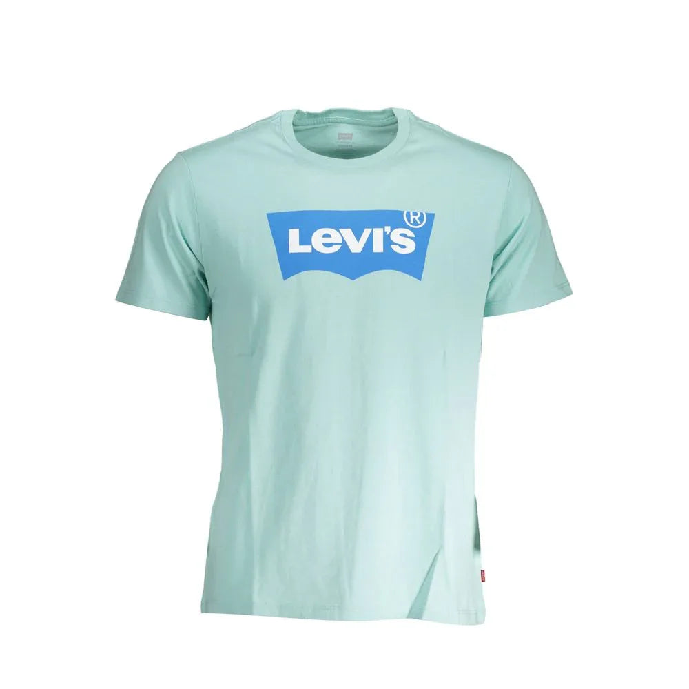 Levi's Azzurro Cotton Men T-Shirt - Zeiniez