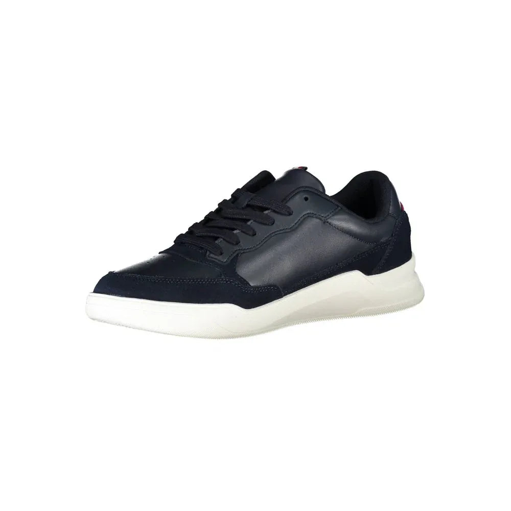 Tommy Hilfiger Blue Leather Men's Sneaker - Zeiniez