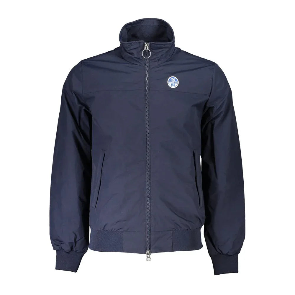 North Sails Blue Polyamide Men Jacket - Zeiniez