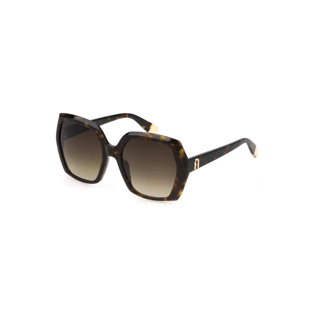 Furla Marrone Acetate Women Sunglasses - Zeiniez