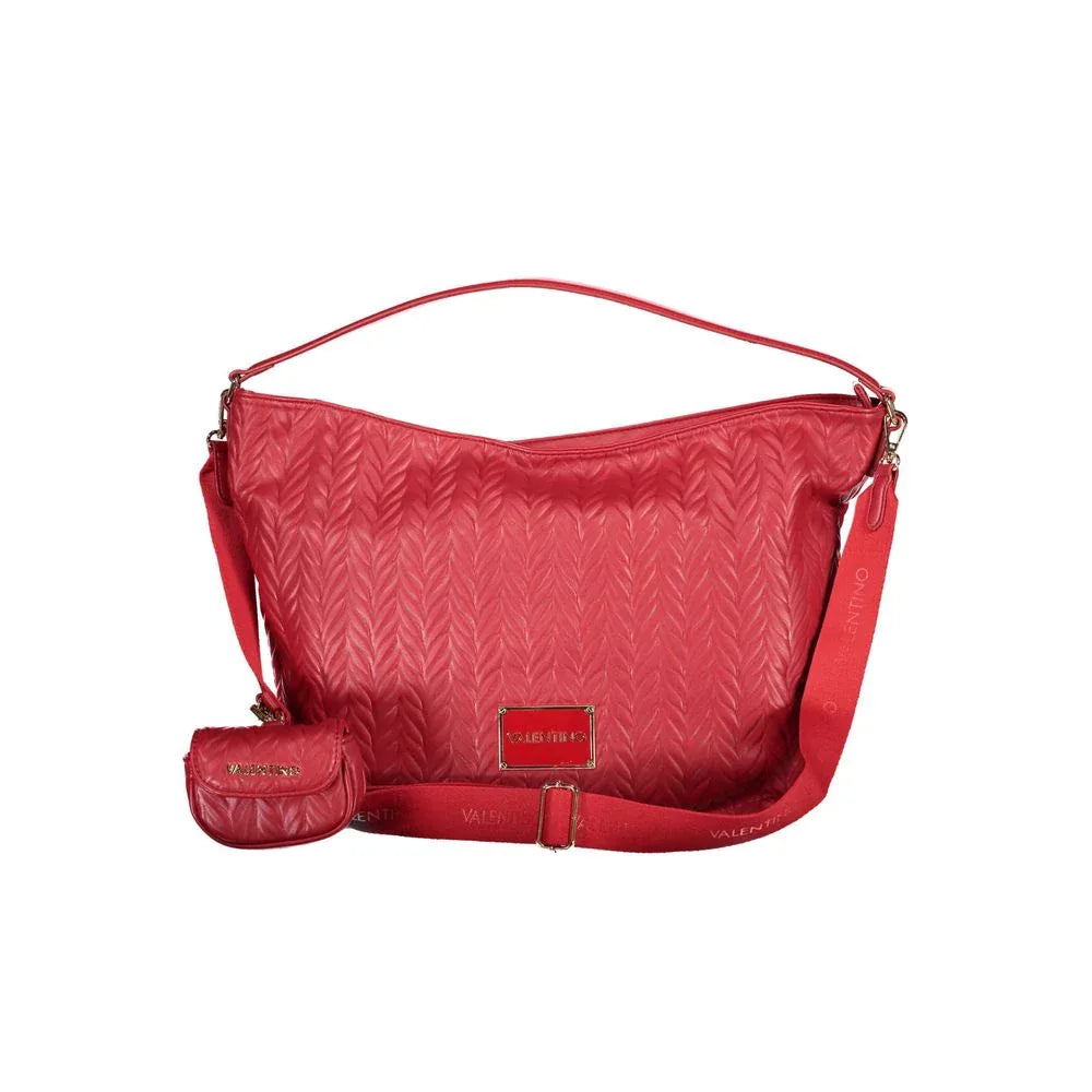 Mario Valentino Rosso Polyurethane Women Handbag - Zeiniez