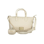 Mario Valentino White Polyurethane Women Handbag - Zeiniez