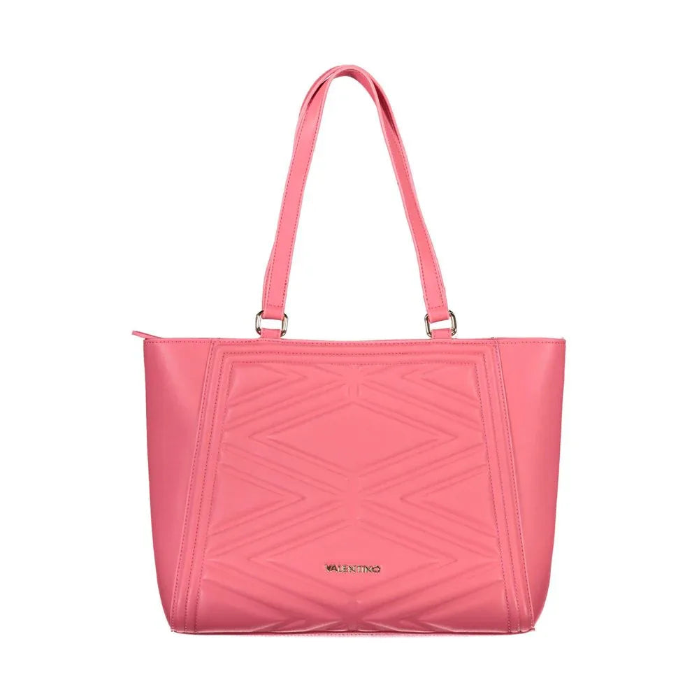 Mario Valentino Rosa Polyurethane Women Handbag - Zeiniez