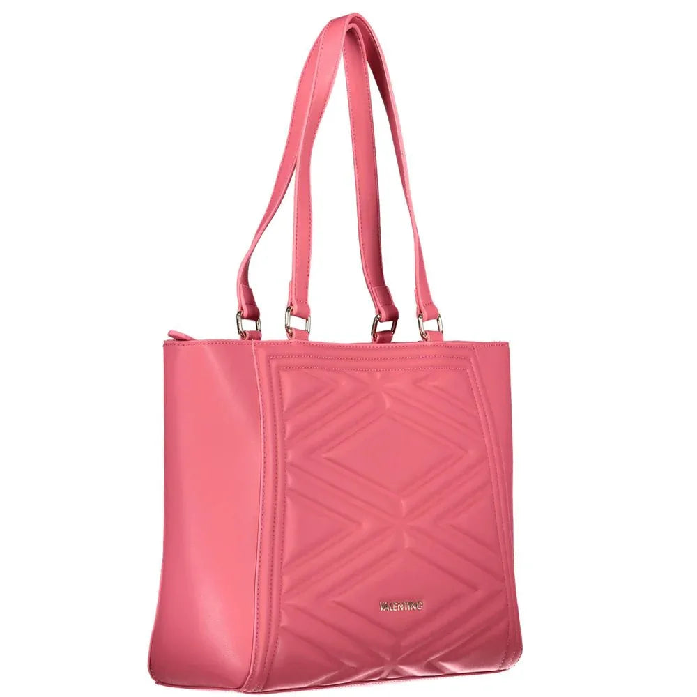 Mario Valentino Rosa Polyurethane Women Handbag - Zeiniez