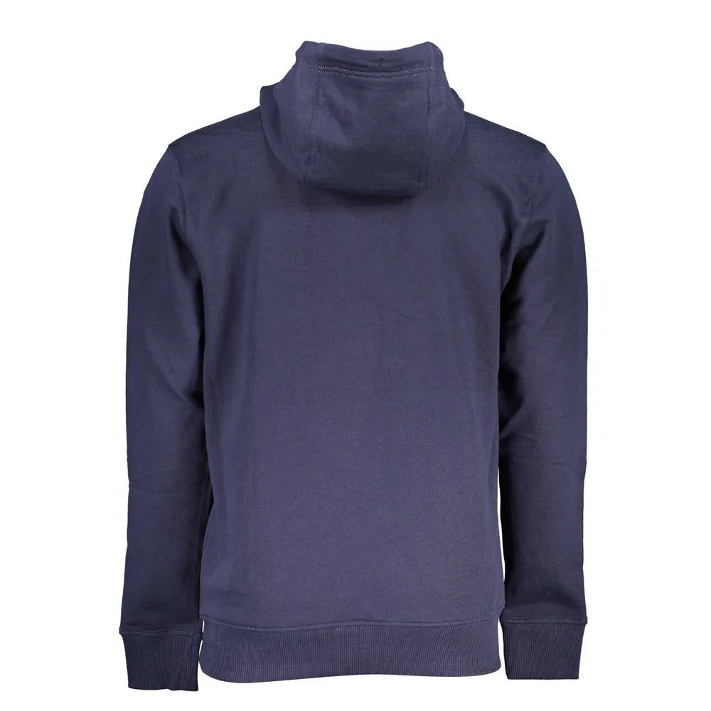 Tommy Hilfiger Blue Cotton Men's Hoodie - Zeiniez