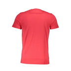 Cavalli Class Rosso Cotton Mens T-Shirt - Zeiniez