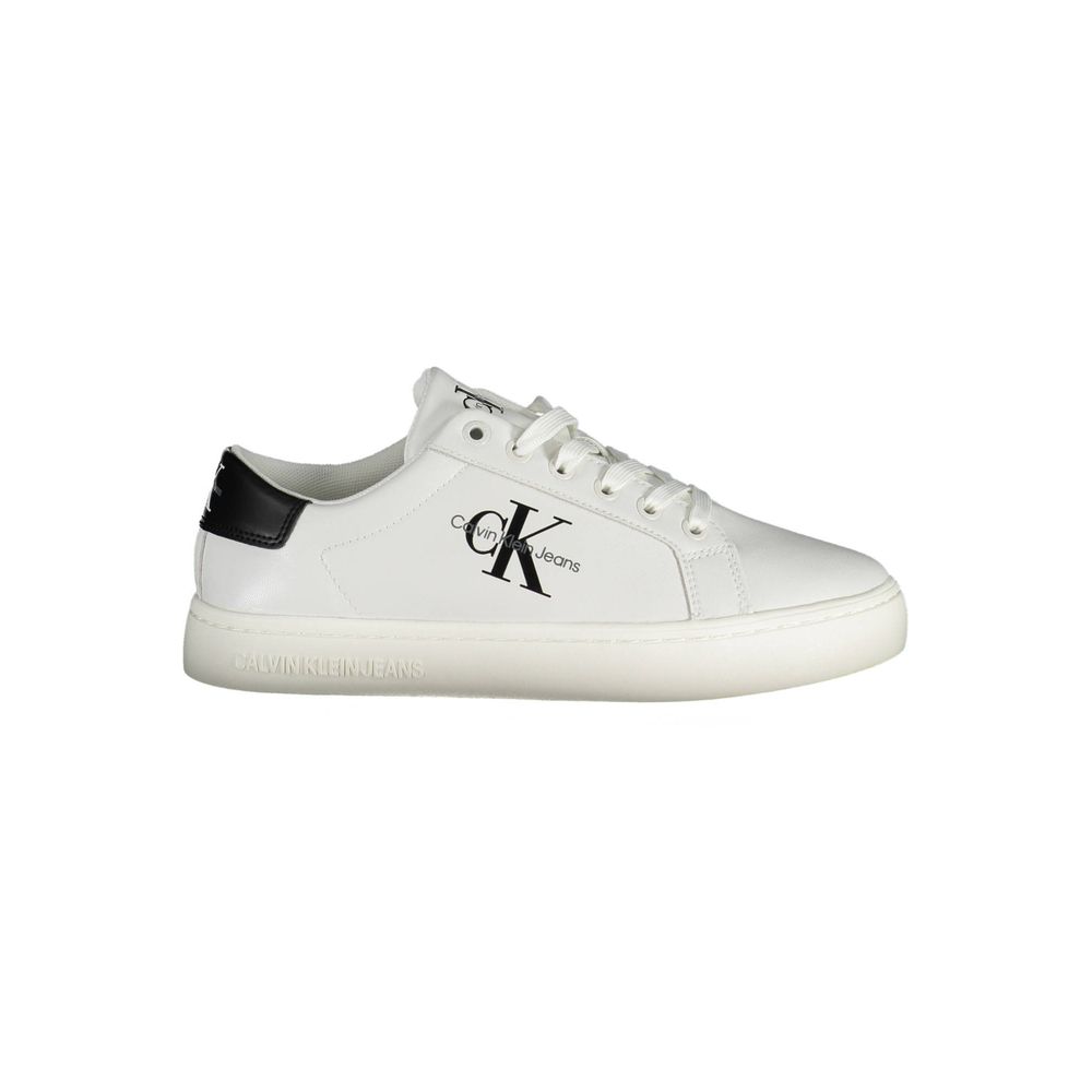 Calvin Klein Bianco Polyurethane Women Sneaker - Zeiniez