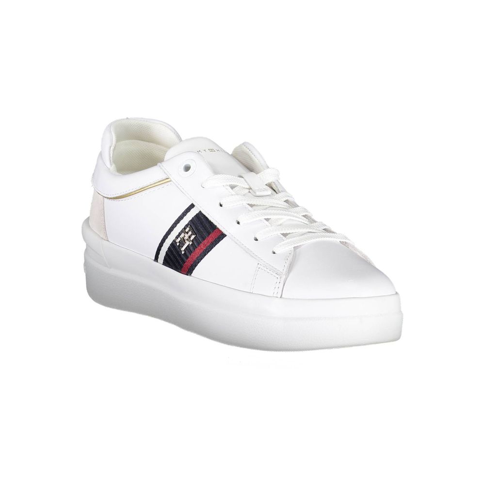 Tommy Hilfiger Bianco Polyester Women Sneaker - Zeiniez