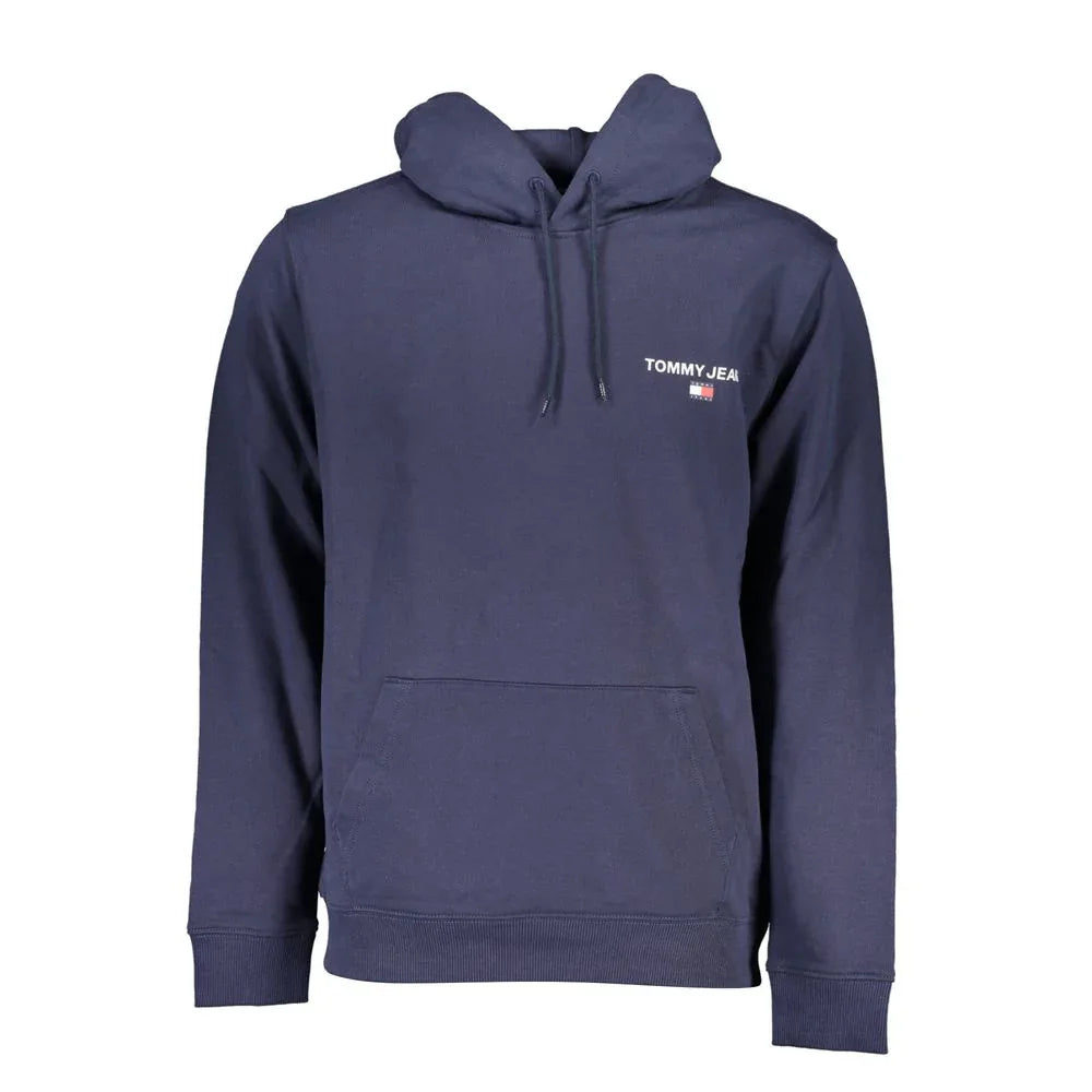 Tommy Hilfiger Blue Cotton Men Hoodie - Zeiniez