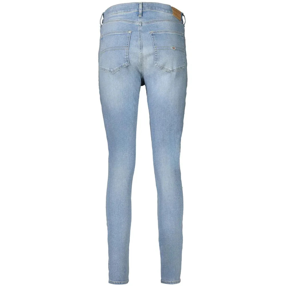 Tommy Hilfiger Azzurro Cotton Women Jeans - Zeiniez