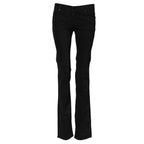 Ermanno Scervino Black Cotton Stretch Flared Bootcut Denim Jeans - Zeiniez