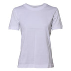 Dolce & Gabbana White Cotton Round Neck Short Sleeves T-shirt - Zeiniez