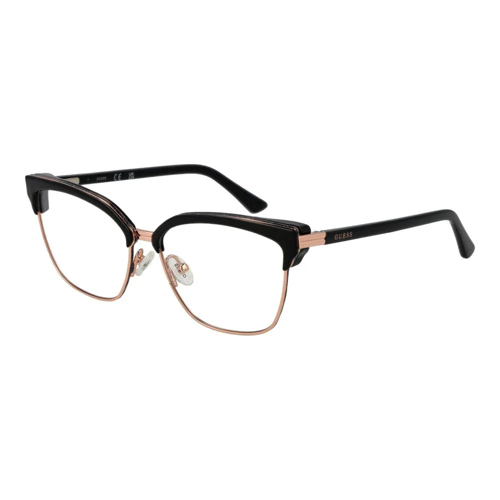 Guess Rose Gold Stainless Steel Glasses (Frames) - Zeiniez
