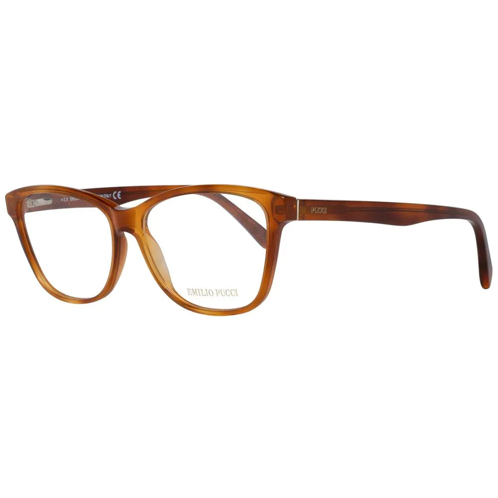 Emilio Pucci Brown Plastic Glasses (Frames) - Zeiniez