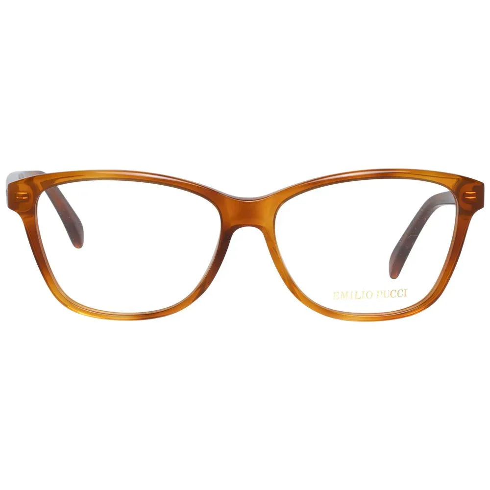 Emilio Pucci Brown Plastic Glasses (Frames) - Zeiniez