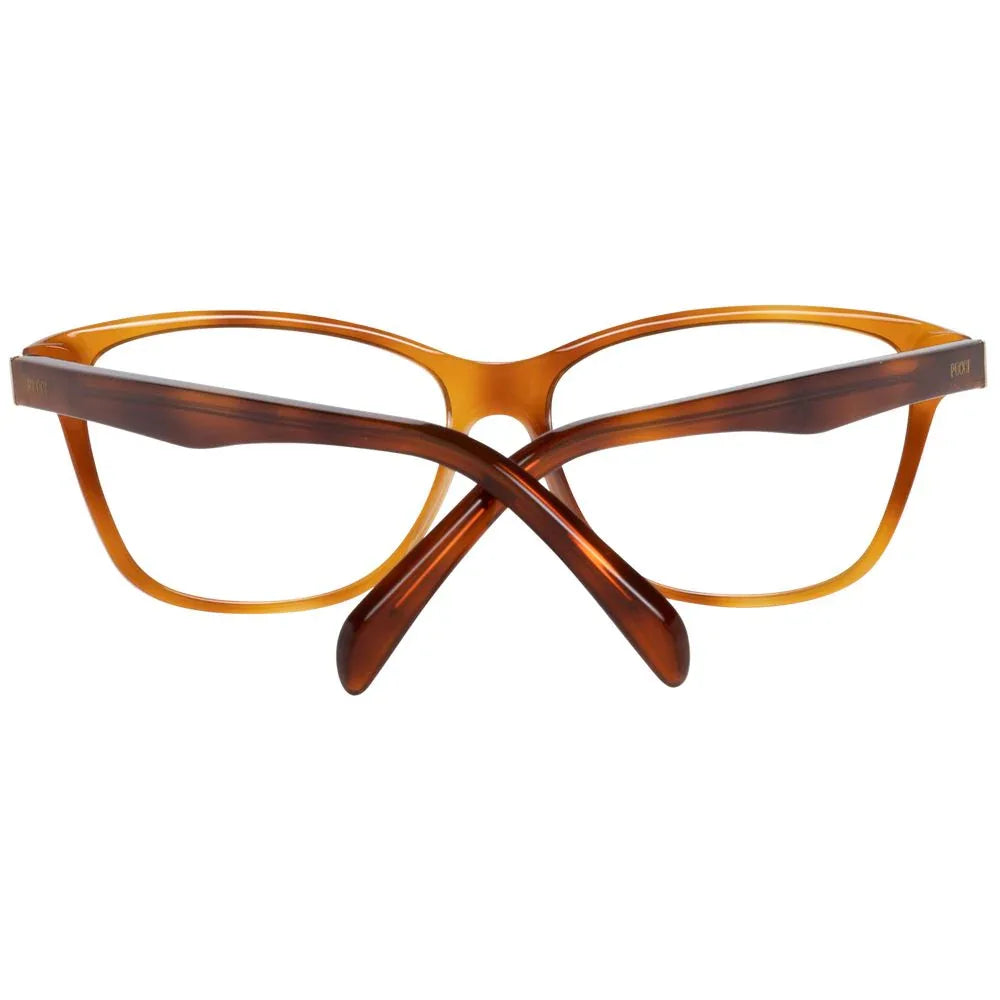 Emilio Pucci Brown Plastic Glasses (Frames) - Zeiniez