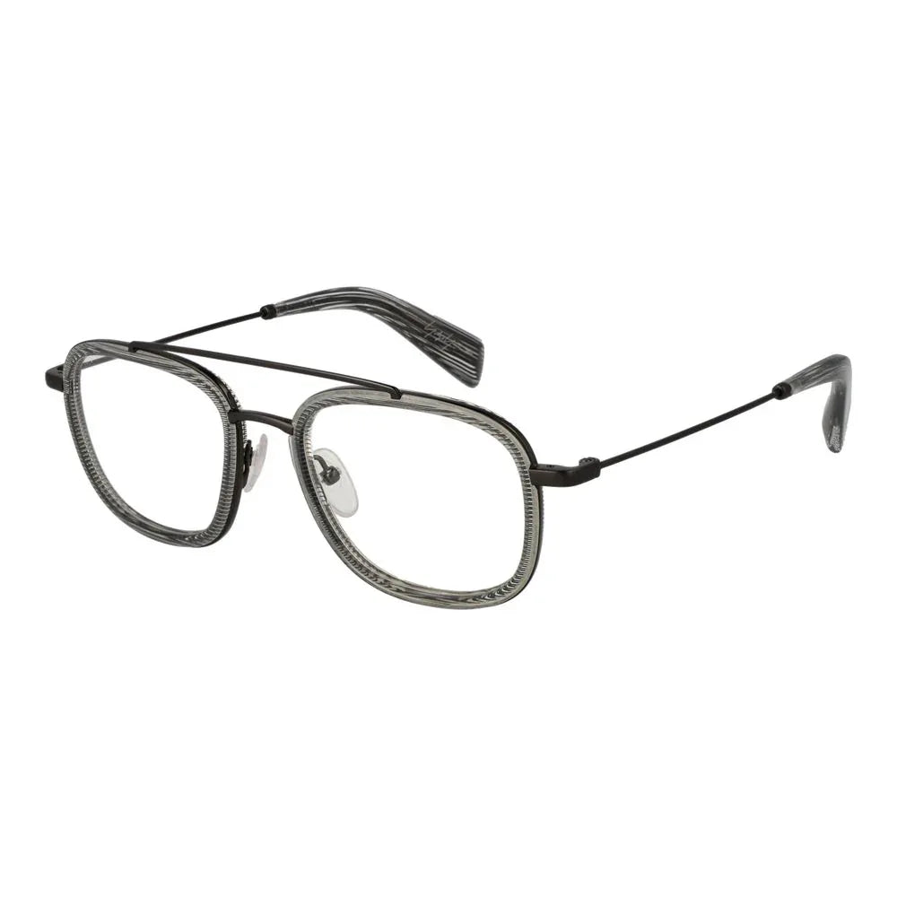 Yohji Yamamoto Gray Plastic Glasses (Frames) - Zeiniez