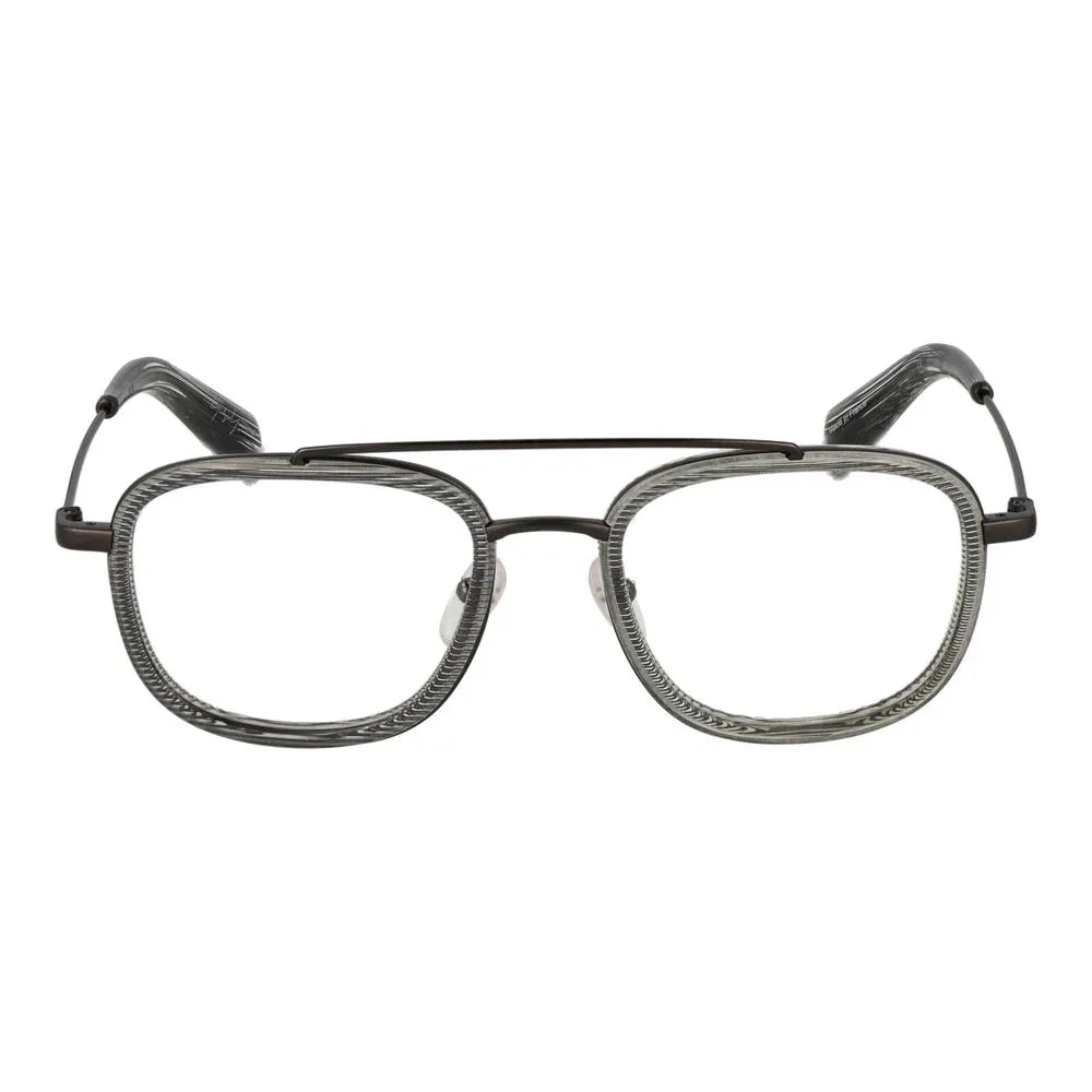 Yohji Yamamoto Gray Plastic Glasses (Frames) - Zeiniez