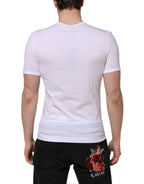Dolce & Gabbana White Short Sleeves V-neck Underwear T-shirt - Zeiniez