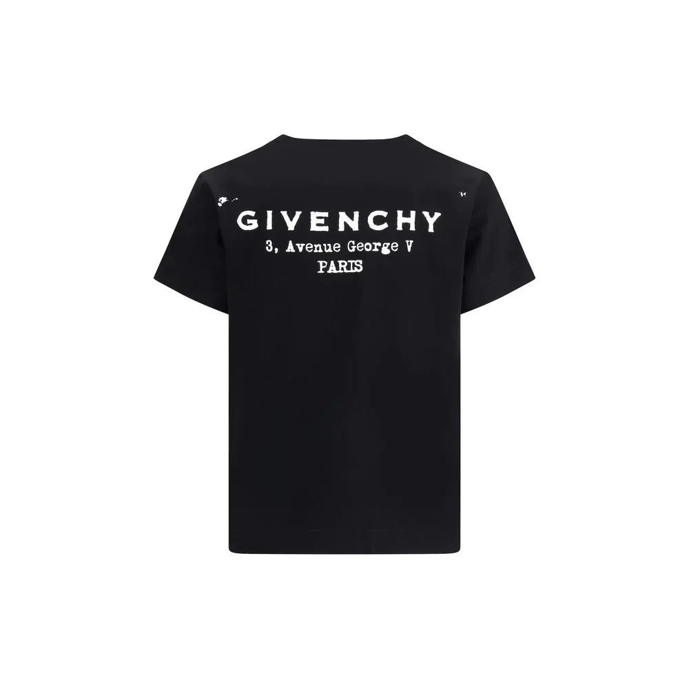 Givenchy Black Cotton T-Shirt - Zeiniez