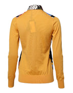 Dolce & Gabbana Multicolor Floral Long Sleeves Polo Top - Zeiniez