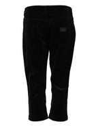 Dolce & Gabbana Black Cotton Skinny Capri Cropped Denim Jeans - Zeiniez