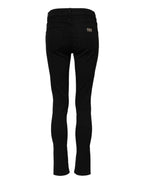 Dolce & Gabbana Black Cotton Skinny Mid Waist Denim Jeans - Zeiniez