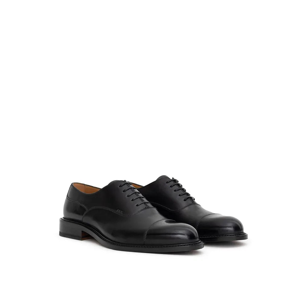 Dior Black Leather Oxfords And Derbies - Zeiniez