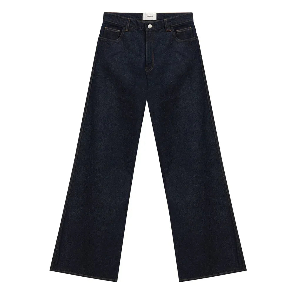 Coperni Blue Cotton High-Waisted Jean - Zeiniez