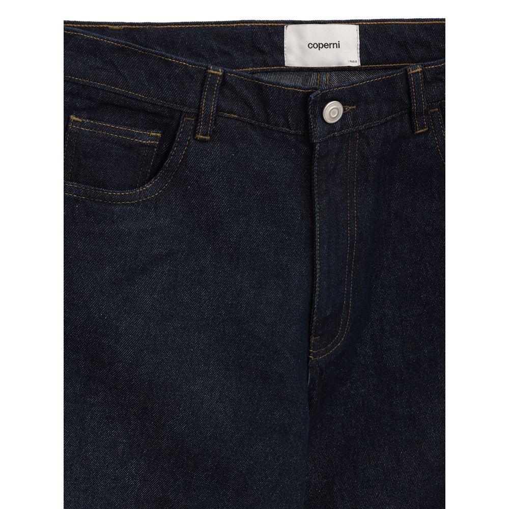 Coperni Blue Cotton High-Waisted Jean - Zeiniez