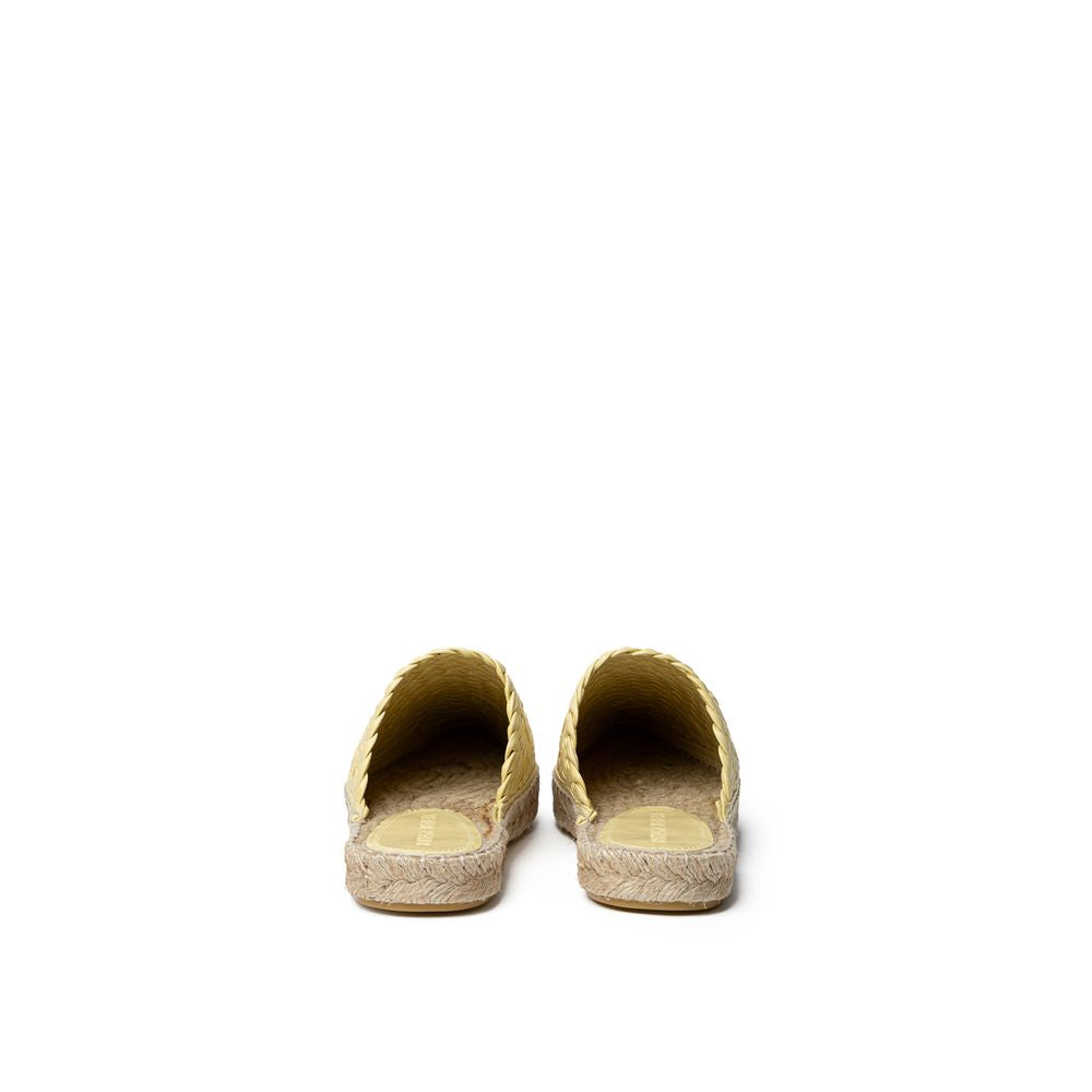 Bottega Veneta Yellow Leather Espadrille - Zeiniez