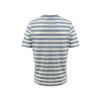 Gran Sasso Blue Cotton T-Shirt - Zeiniez