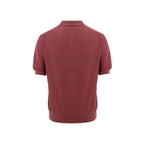Gran Sasso Red Cotton Polo Shirt - Zeiniez