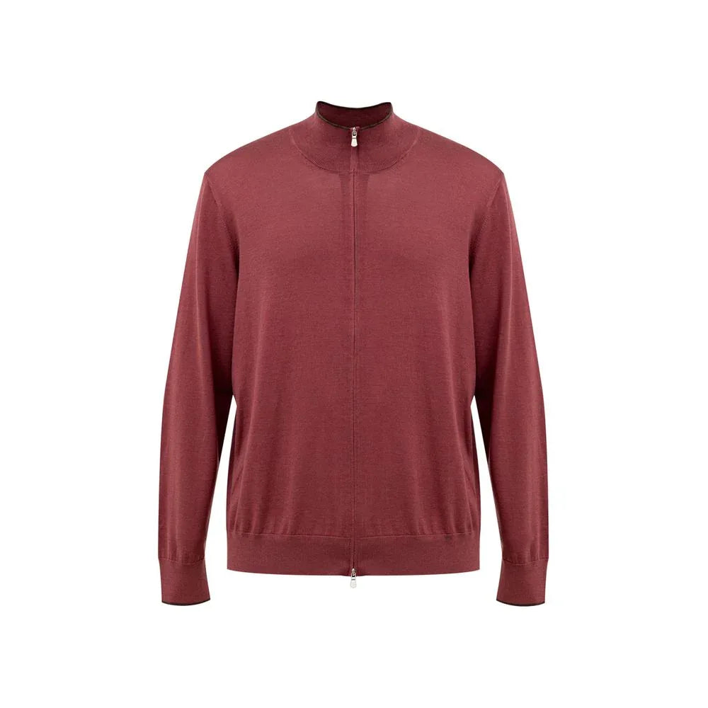 Gran Sasso Red Silk T-Shirt - Zeiniez