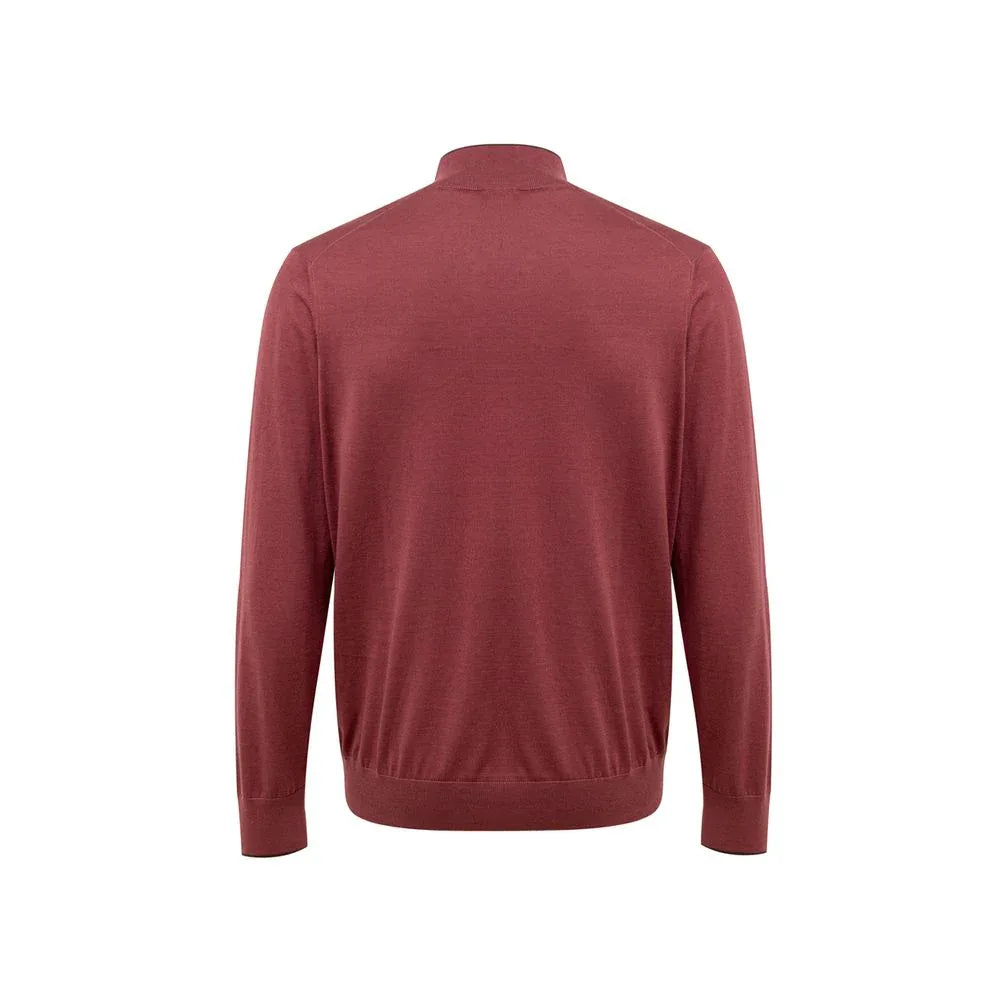 Gran Sasso Red Silk T-Shirt - Zeiniez