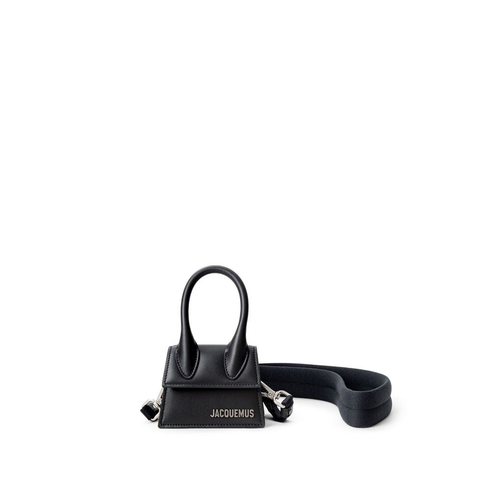 Jacquemus Black Leather Handbag - Zeiniez