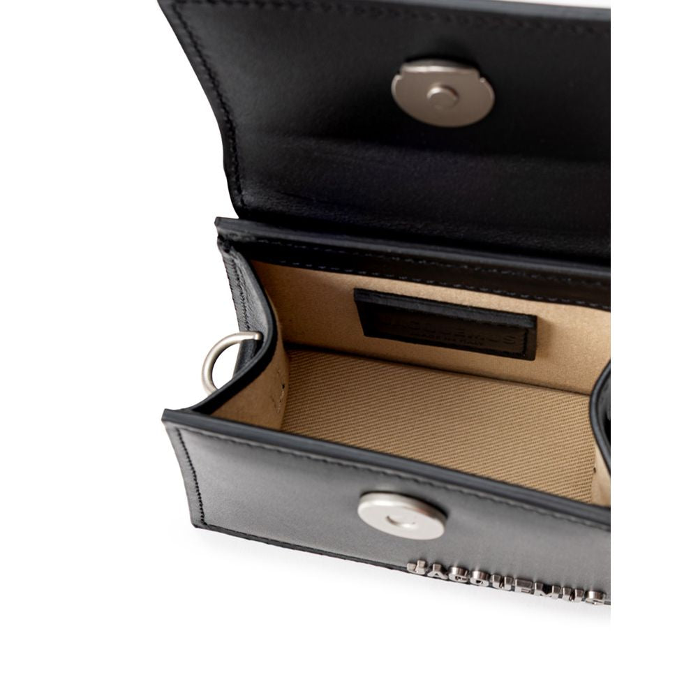 Jacquemus Black Leather Handbag - Zeiniez