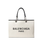 Balenciaga Gray Cotton Tote Bag - Zeiniez