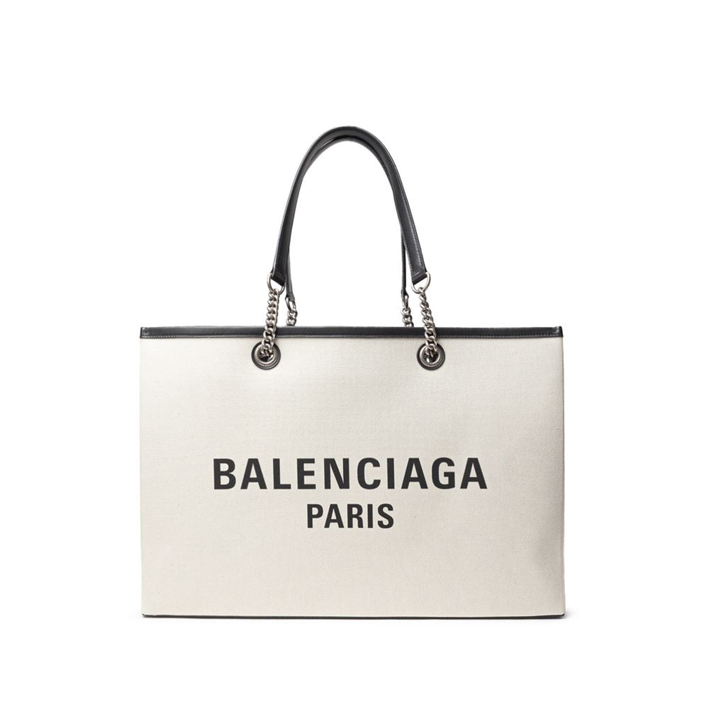 Balenciaga Gray Cotton Tote Bag - Zeiniez