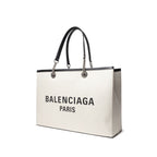 Balenciaga Gray Cotton Tote Bag - Zeiniez