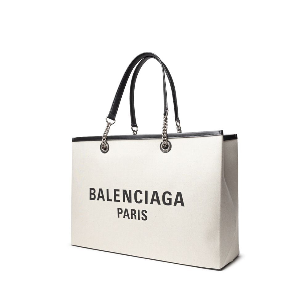 Balenciaga Gray Cotton Tote Bag - Zeiniez