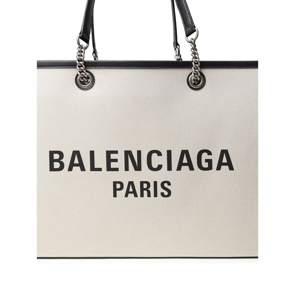 Balenciaga Gray Cotton Tote Bag - Zeiniez