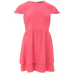 Armani Exchange Fuchsia Viscose Casual Dress - Zeiniez